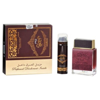 Rasheed-Parfum-Arabesc-Original-Ard al Zaafaran-Oudi Apa de Parfum 100ml + Deodorant Spray 50ml-100 ml