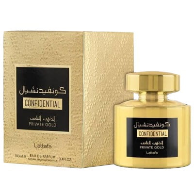 Rasheed-Parfum-Arabesc-Original-Lattafa Perfumes-Confidential Private Gold-100 ml