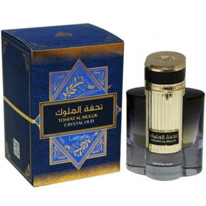 Lattafa Perfumes-Tohfat Al Muluk Crystal Oud-80 ml-Rasheed-Parfumuri-Orientale
