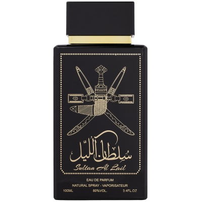 Rasheed-Parfum-Arabesc-Original-Wadi al Khaleej-Sultan al Layl Black-100 ml