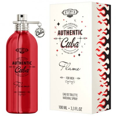 Authentic Flame for Men by Cuba 100 ml