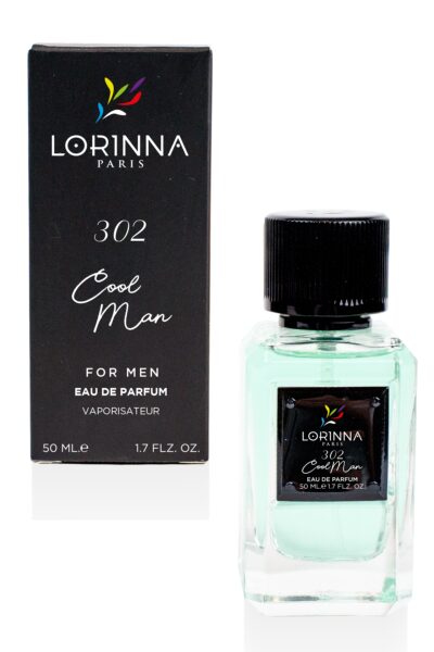 Lorinna Cool Men 50 ml apa de parfum pentru barbati inspirat din Davidoff Cool Water men-1