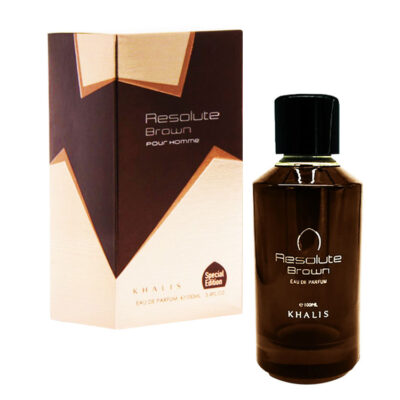 Resolute Brown By Khalis 100 ml - Parfum original import Dubai-1