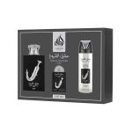 GiftSet Ishq Al Shuyukh Silver by Lattafa - Parfum Arabesc Original Import Dubai